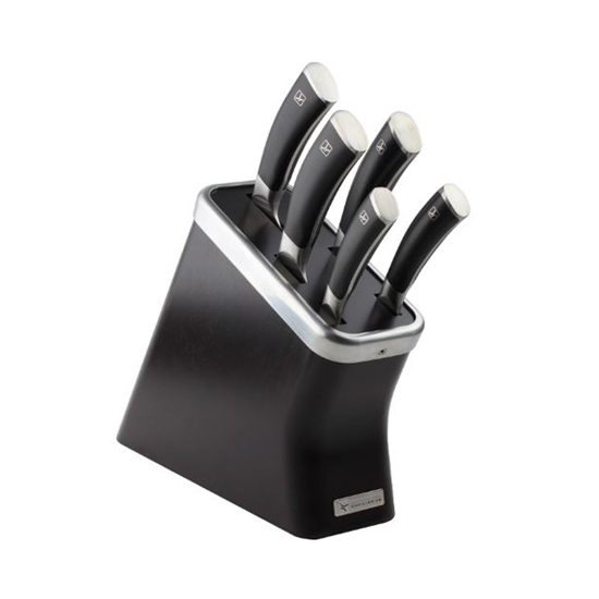 Equilibrium 6 Pcs Knife Block Set