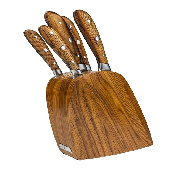Ashwood 6 Pieces Knife Blocks Set